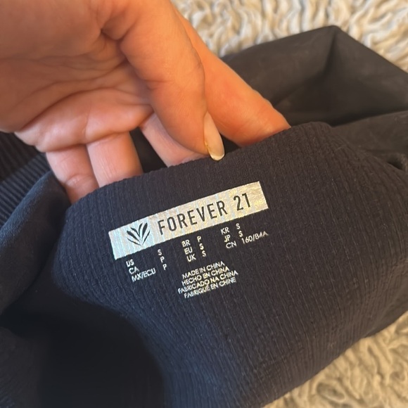 Forever 21 Ribbed Sports Bra - Picture 3 of 3